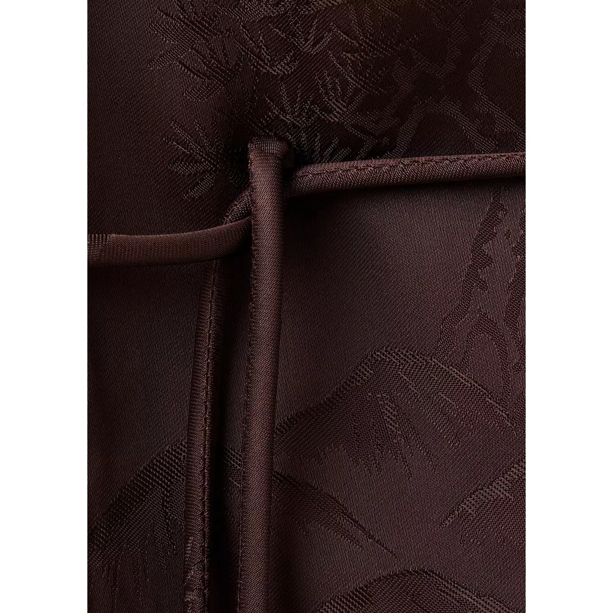 Blazer jacquard style kimono marron, MANGO