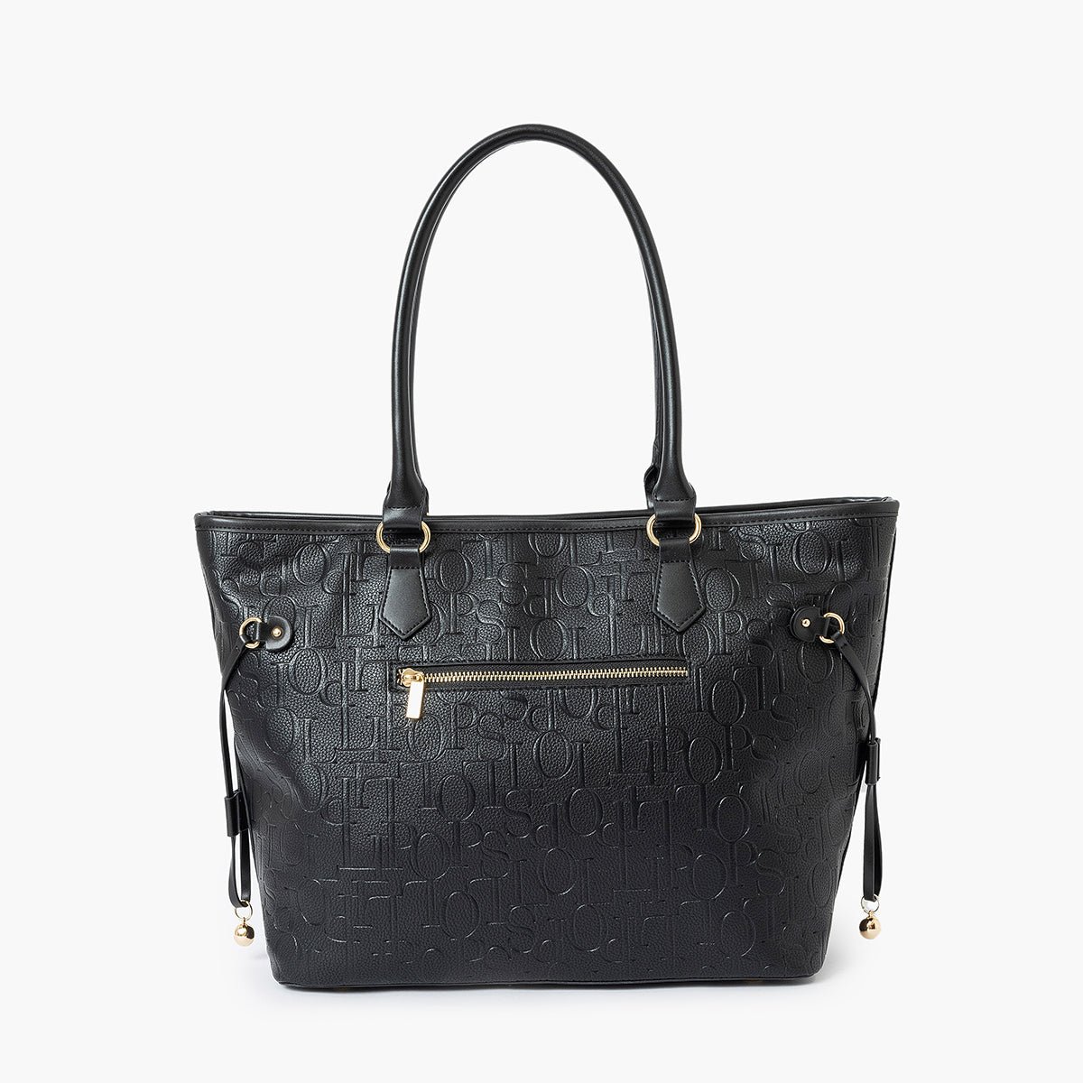 Grand sac shopper Sanja noir, LOLLIPOPS