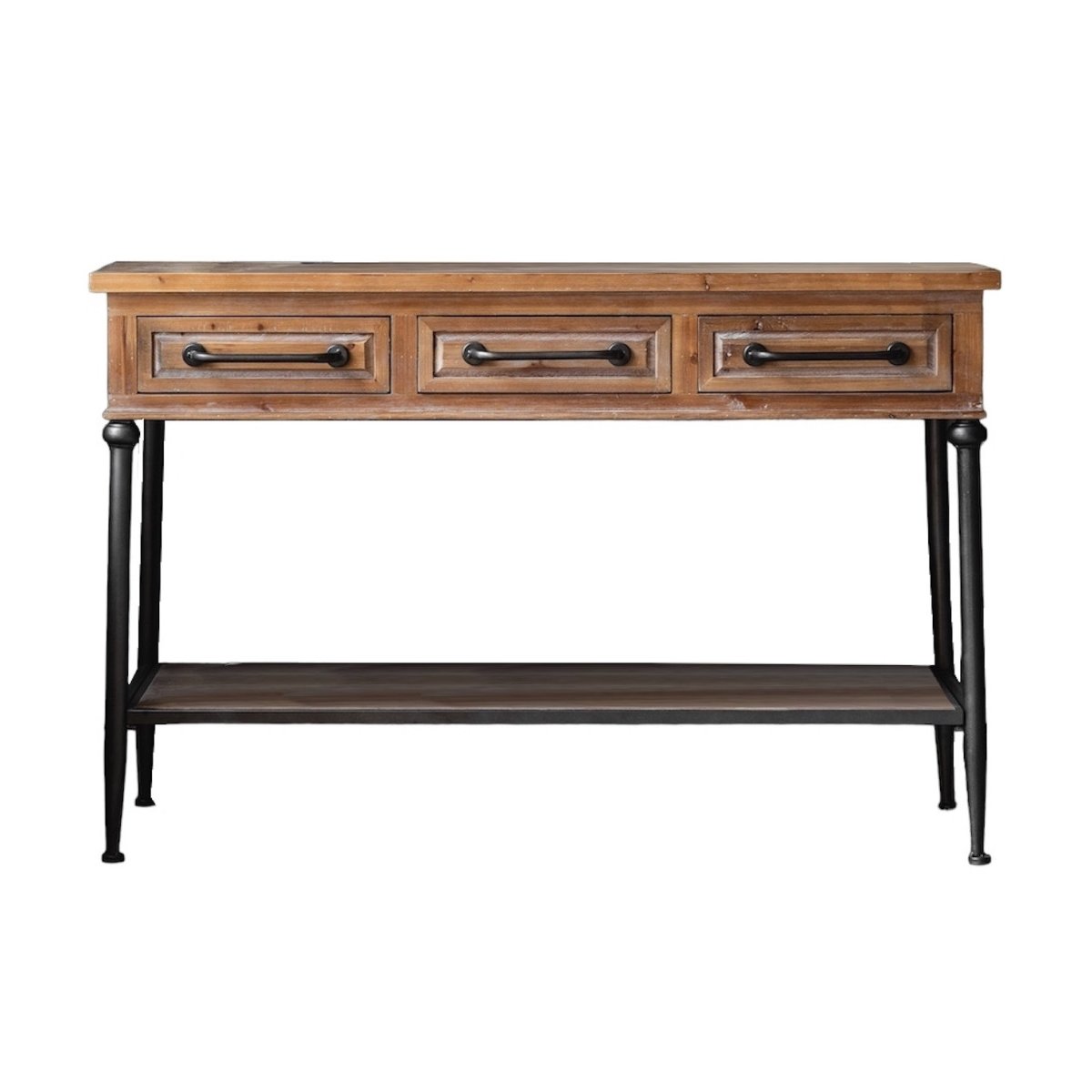 Console en bois et métal - TOM marron, MATHI DESIGN