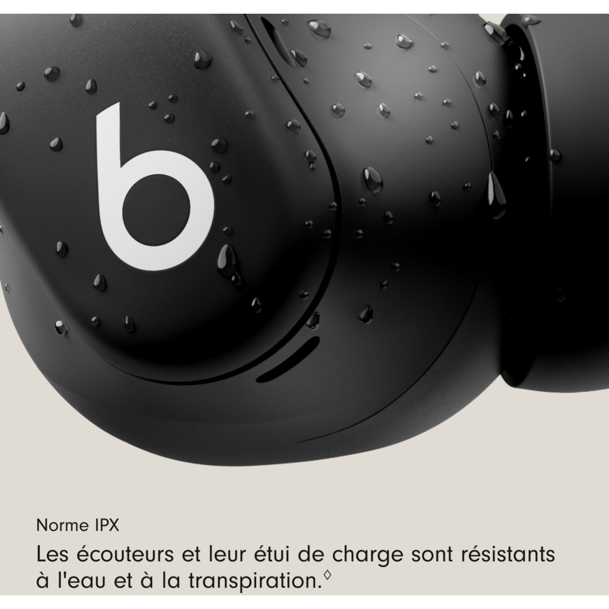 Ecouteurs sport Powerbeats Fit Noir couleur unique, BEATS BY DR,DRE