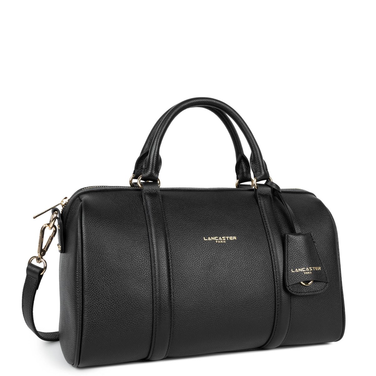 Grand sac polochon MILANO ANA noir, LANCASTER