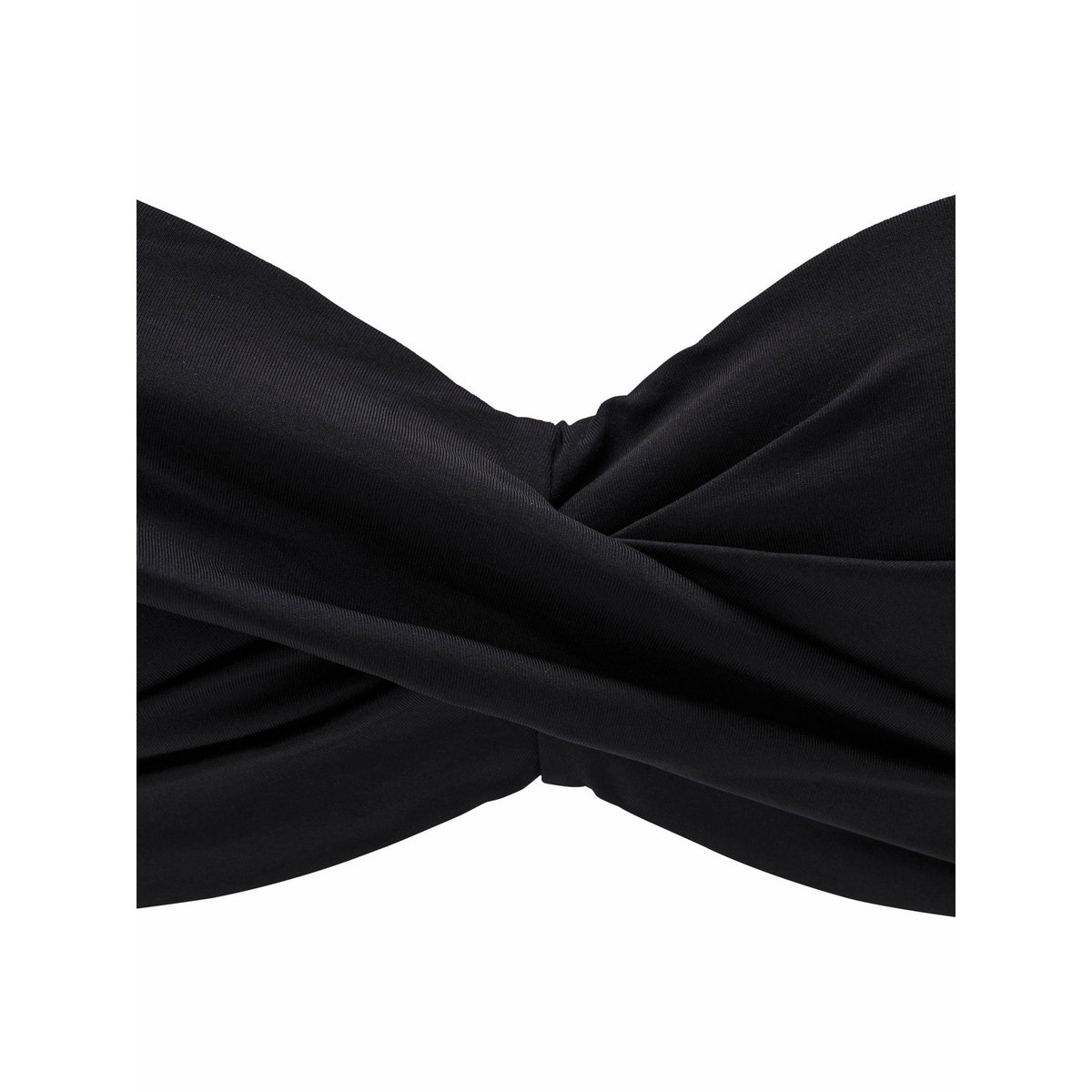 Haut maillot de bain bandeau armaturé Simple noir, LASCANA