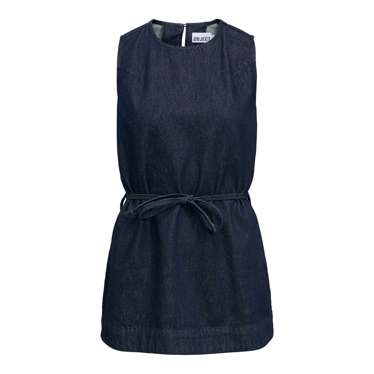Top Sans Manches bleu - dark blue denim1, OBJECT