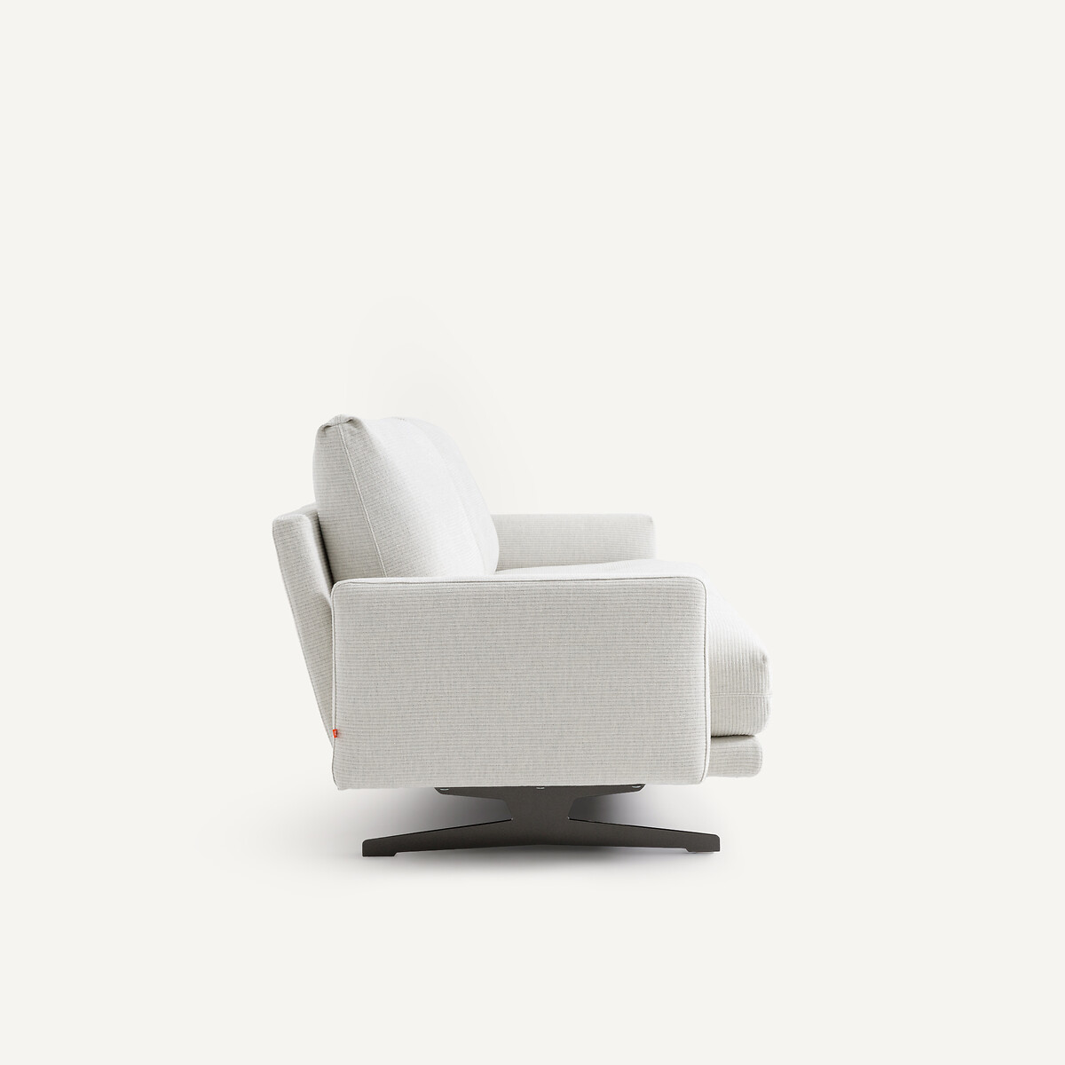 2-Sitzer-Sofa Delicato, recycelte Baumwolle hellgrau, AM.PM