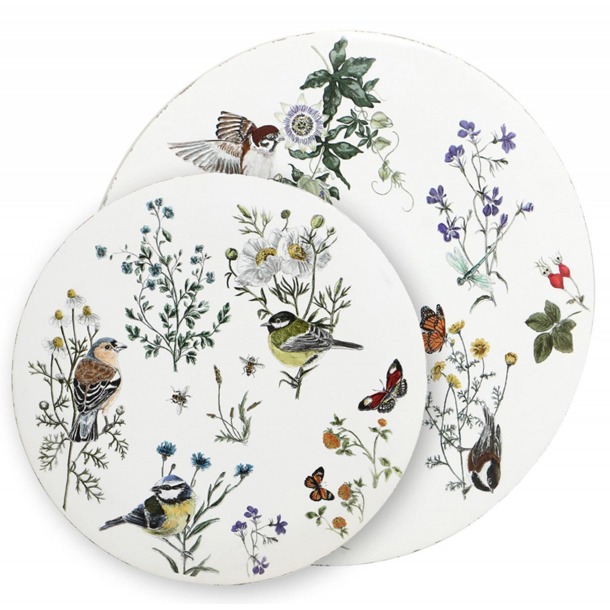 Tableau duo disques champêtres - CAMPAGNE multicolore, INTERIOR'S