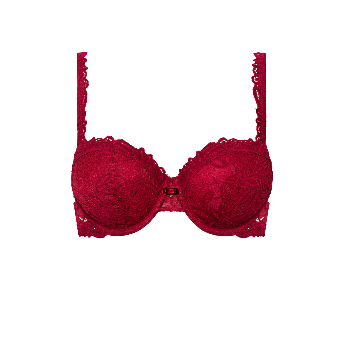 Soutien-gorge préformé TIARA B à E rouge, LISCA