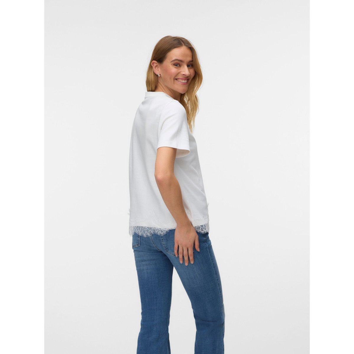 T-Shirt snow white, VERO MODA