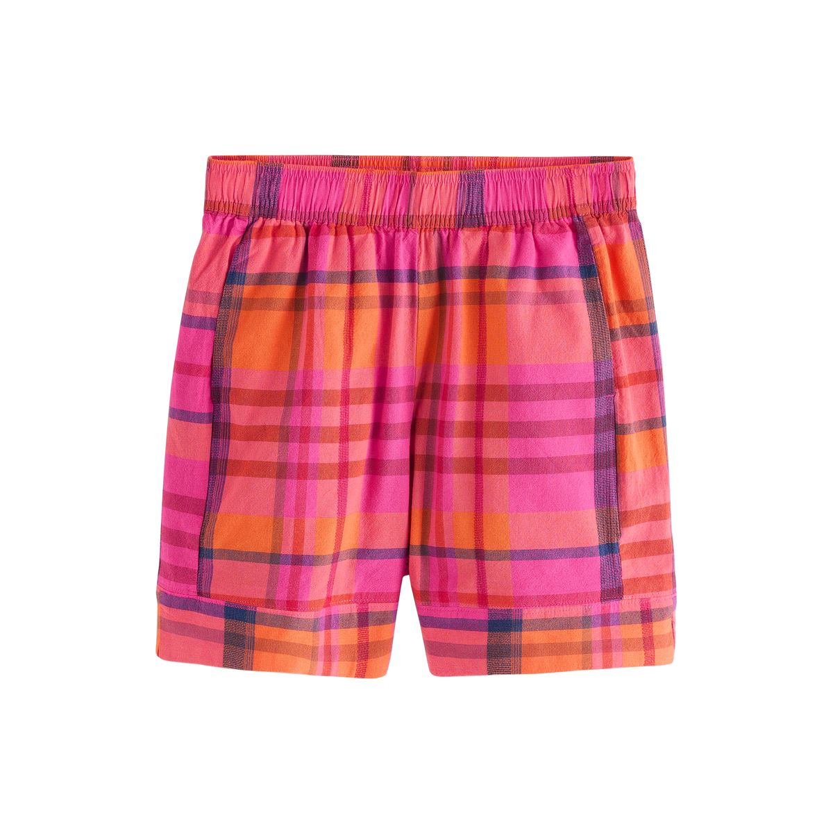 Boxer short à carreaux de couleur vive rose/orange, NEXT