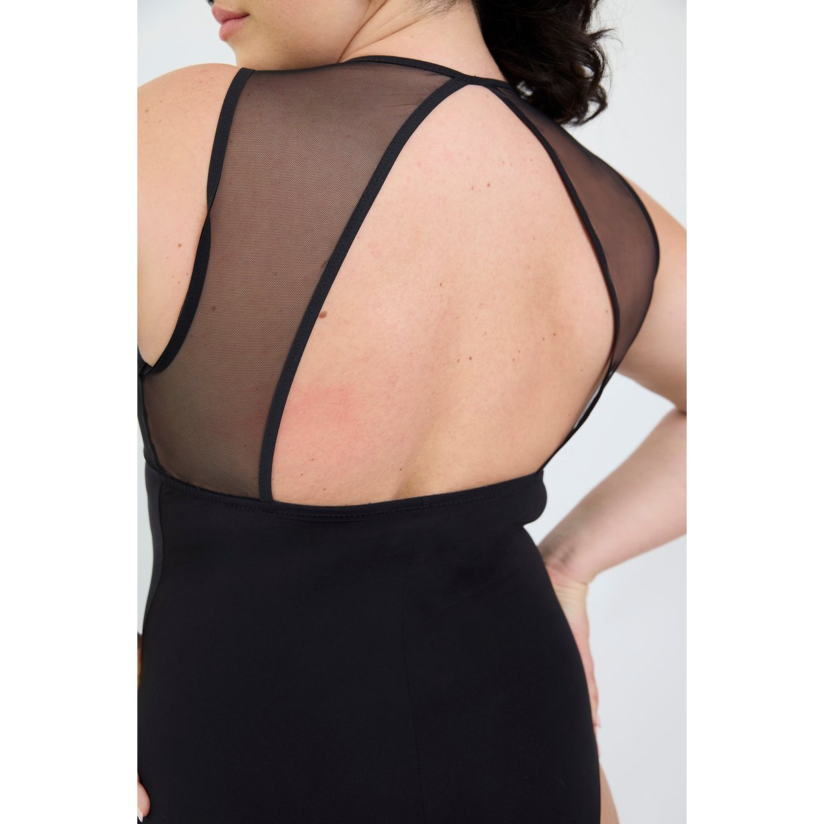 Body sans armatures en guipure MIDNIGHT FEVER noir, MAISON LEJABY
