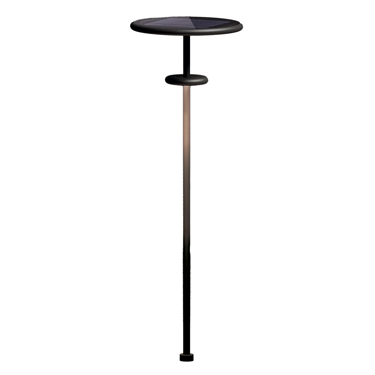 Borne solaire extensible PLANET B noir, LUMISKY