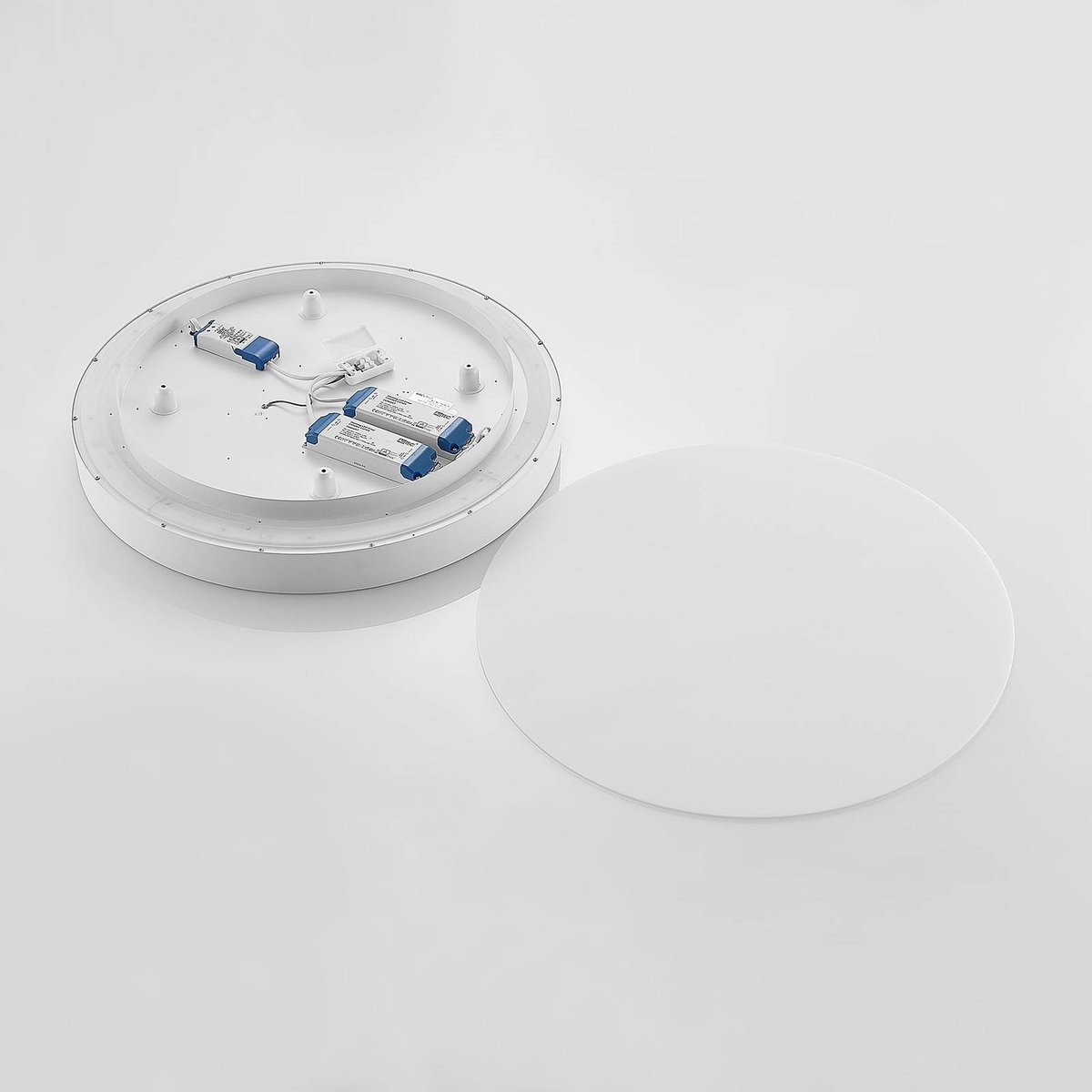 Plafonnier en aluminium moderneLED, Vanida blanc, ARCCHIO