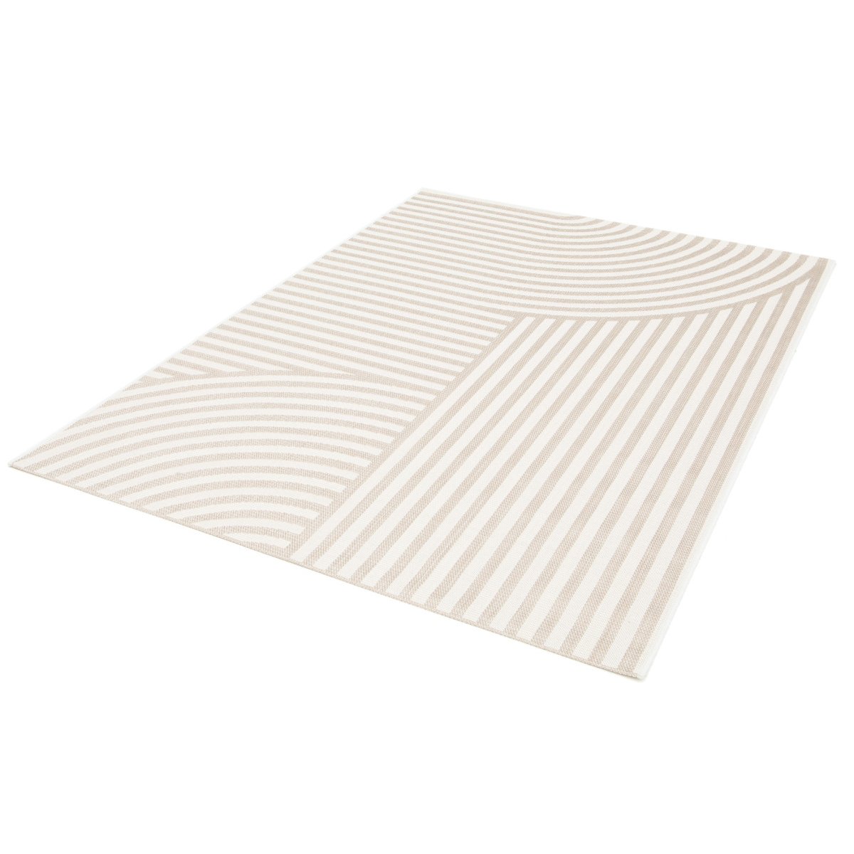 Tapis poils courts style moderne, ANNIE beige, BOBOCHIC
