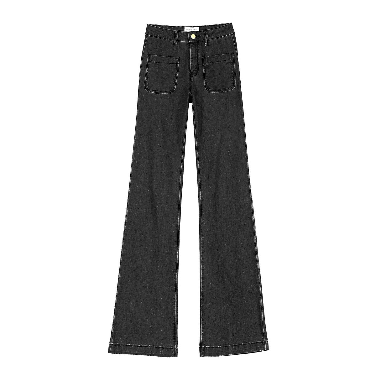 Jean bootcut en denim stretch SONNY gris foncé, LA PETITE ETOILE