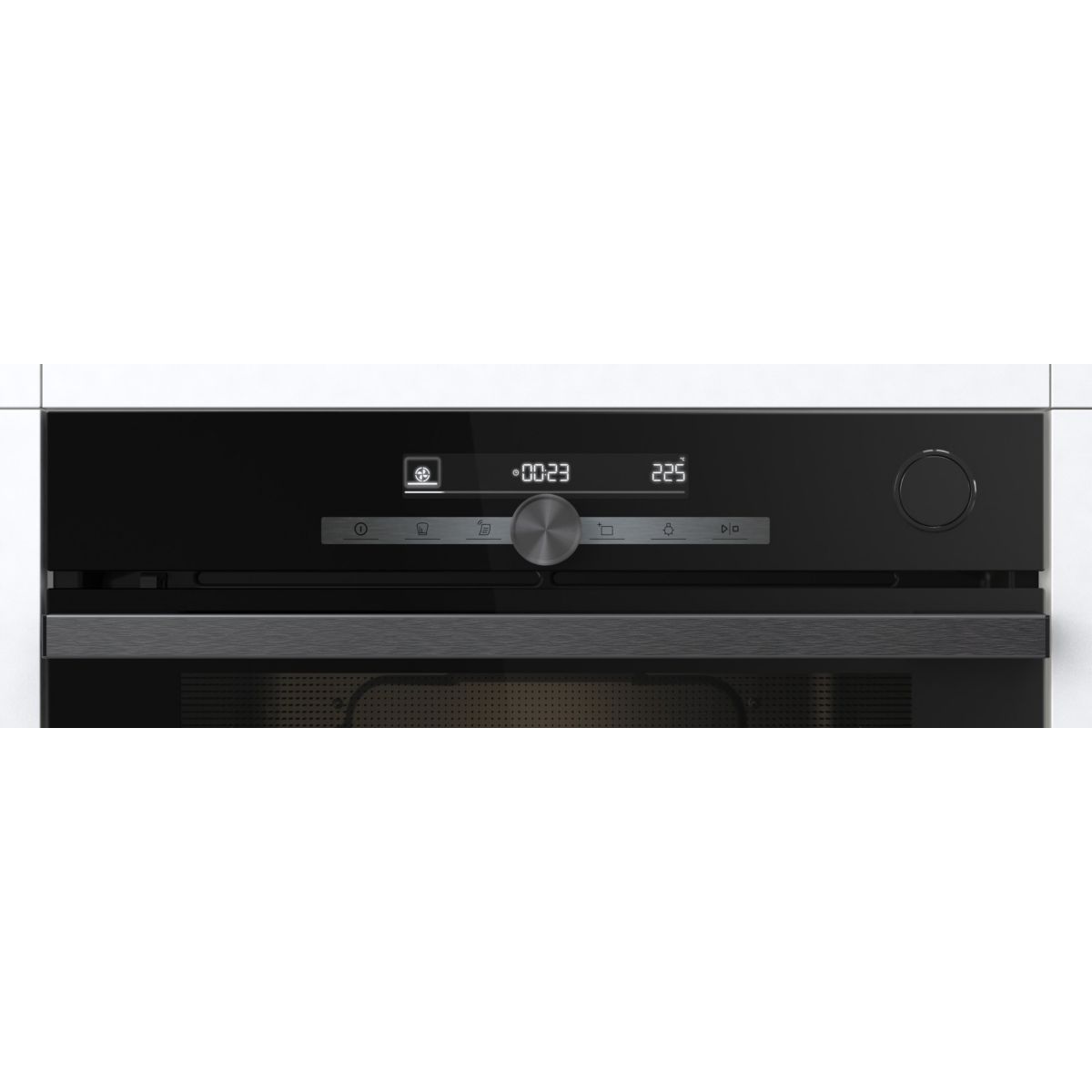 Four encastrable fonction vapeur O643PG - Pyrolyse, Vapeur Combinée, Cuisson Voûte EvenBake, 77L couleur unique, HISENSE