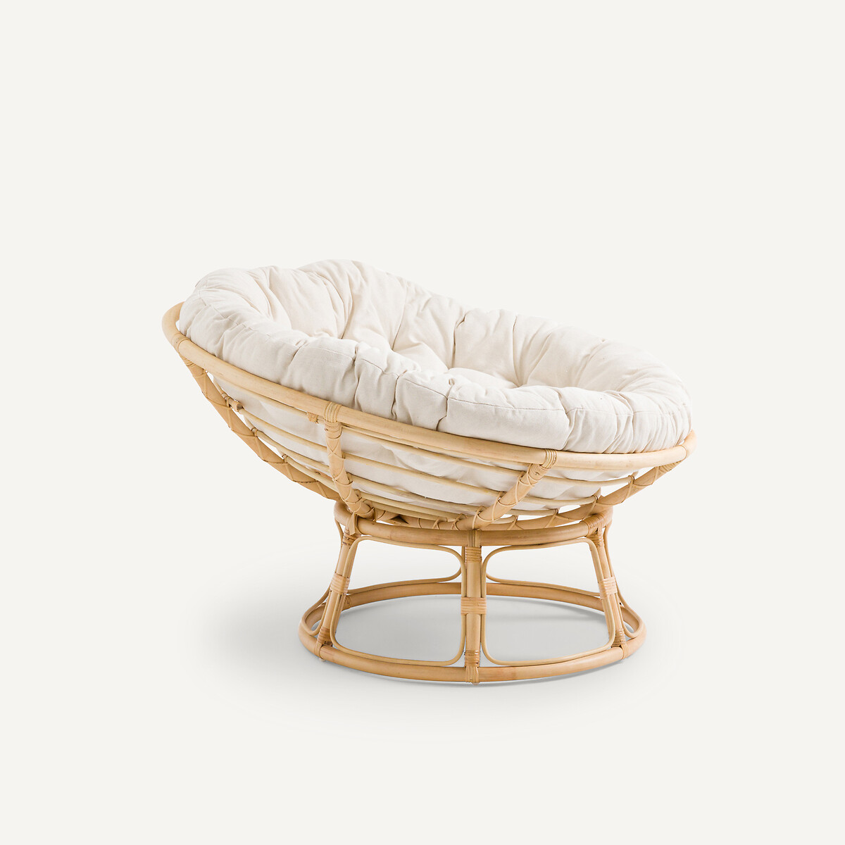 Papasan-Sessel ARANIAS aus Rattan natur, AM.PM