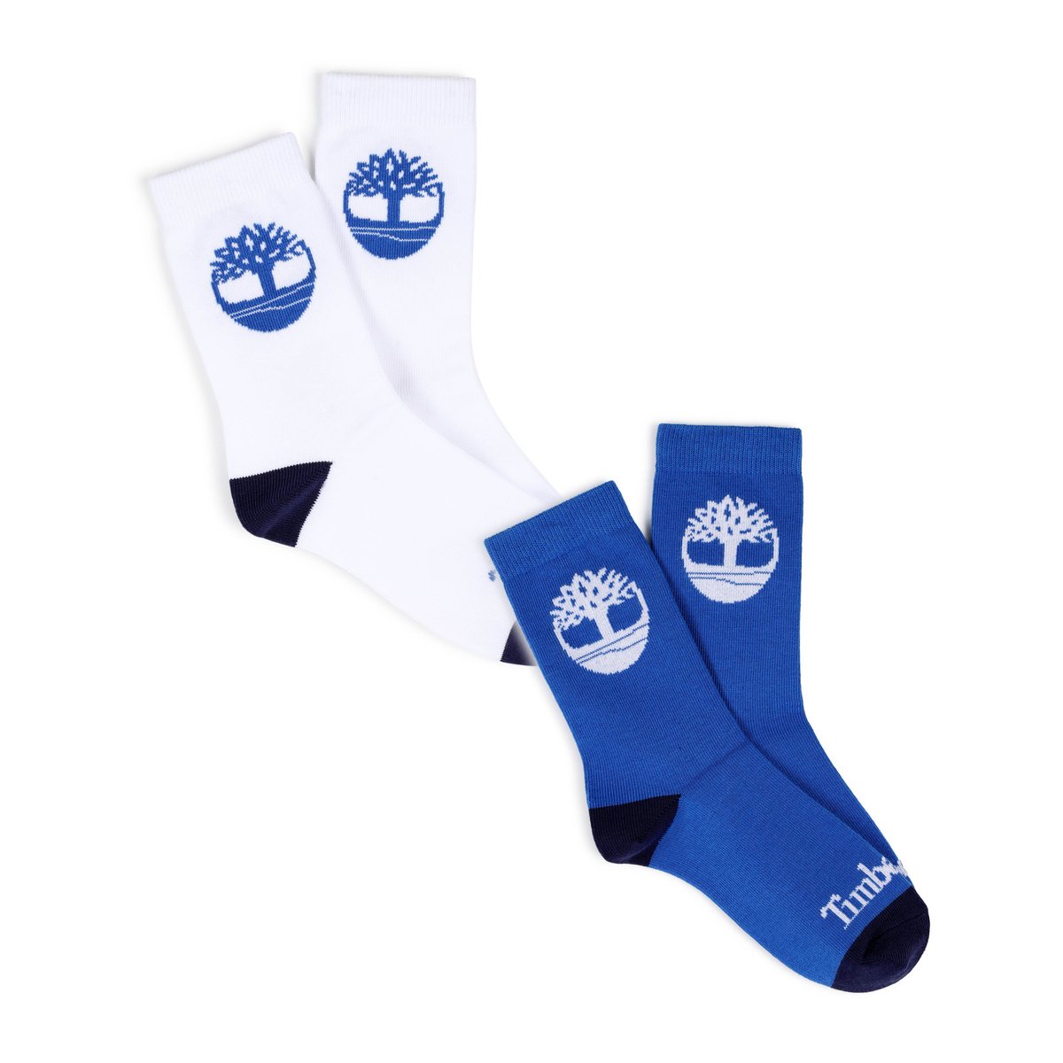 Lot de 2 paires de chaussettes blanc, TIMBERLAND