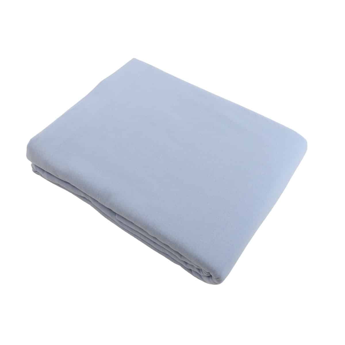 Drap plat coton 57 fils en molleton flanelle TOUDOUX caramel, LINANDELLE