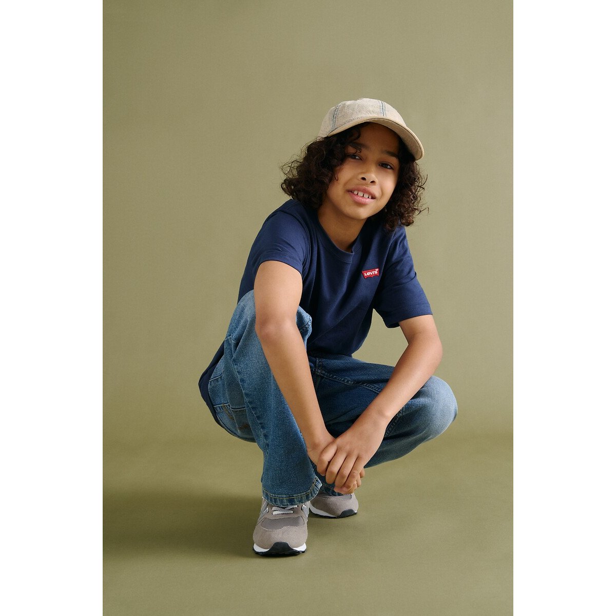 T-shirt marineblauw, LEVI'S KIDS