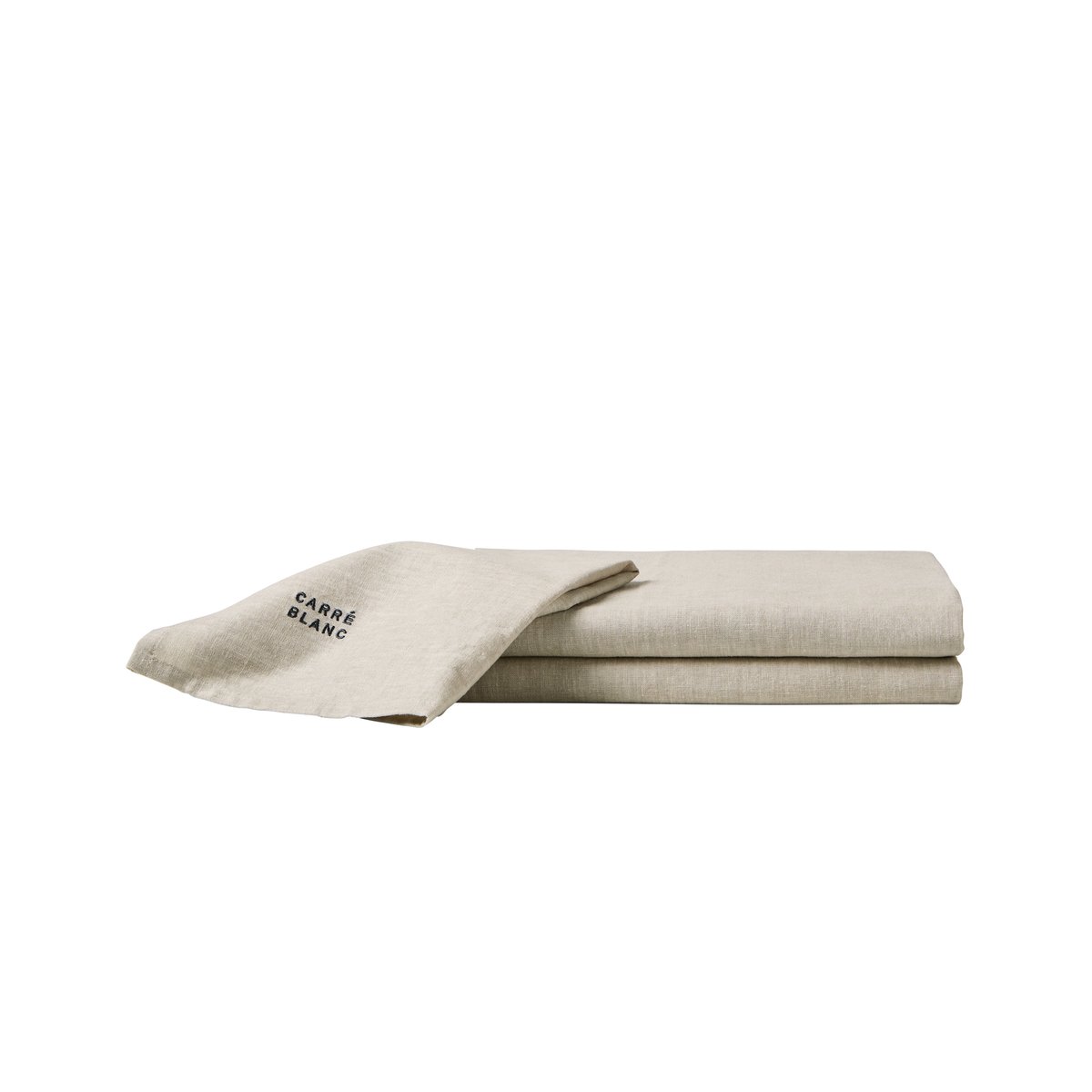 Nappe SIGNATURE grege, CARRE BLANC