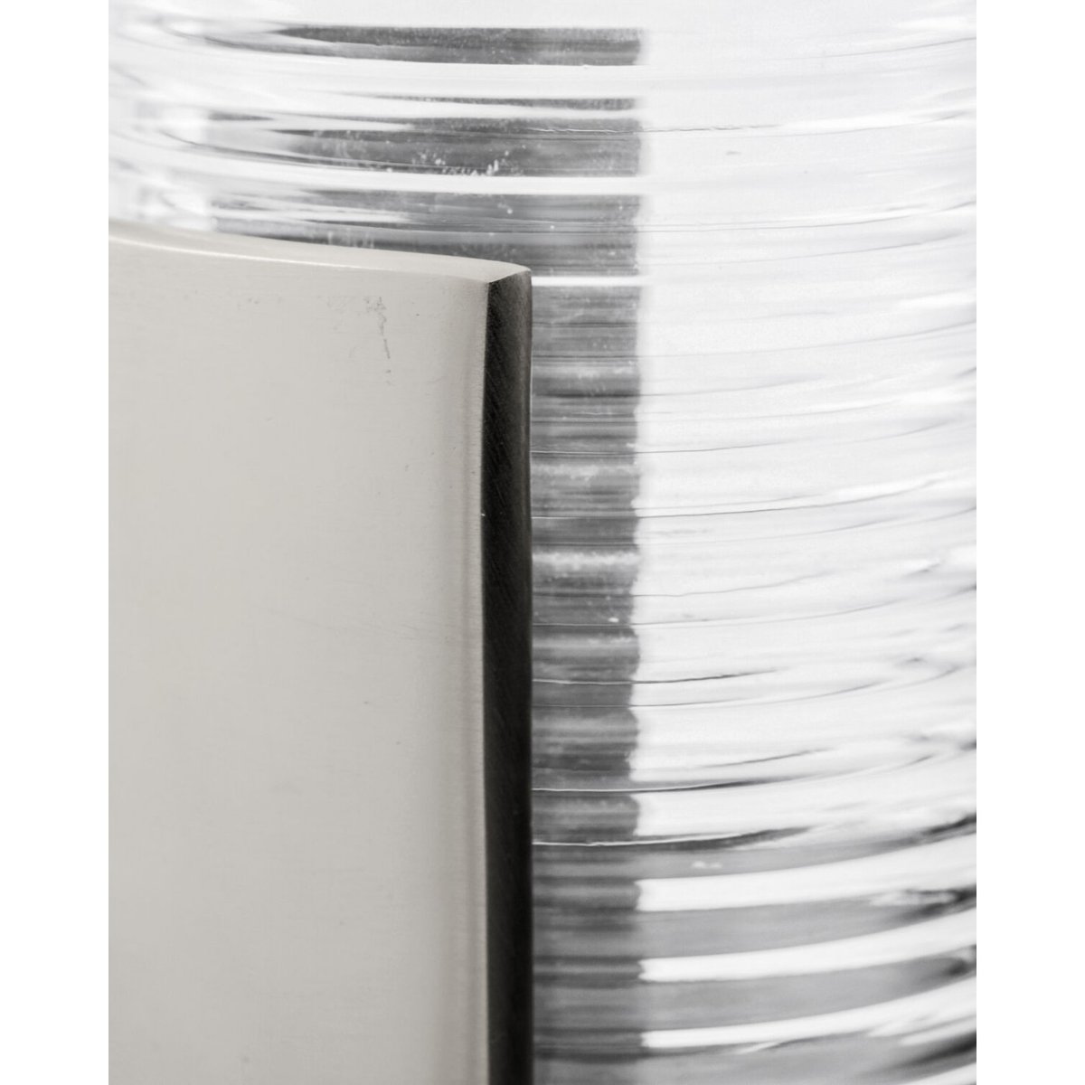 Photophore en verre Indie argent, HOUSE DOCTOR