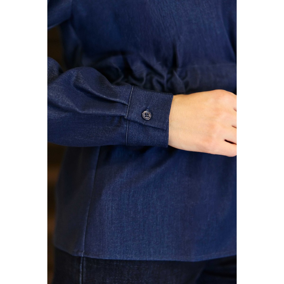 Veste col chemise uni CLARISA 94-wash, LA PETITE ETOILE