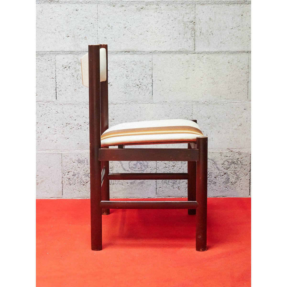 Paire de chaises scandinaves Alma N°1625 - Bon état beige, DEBONGOUT