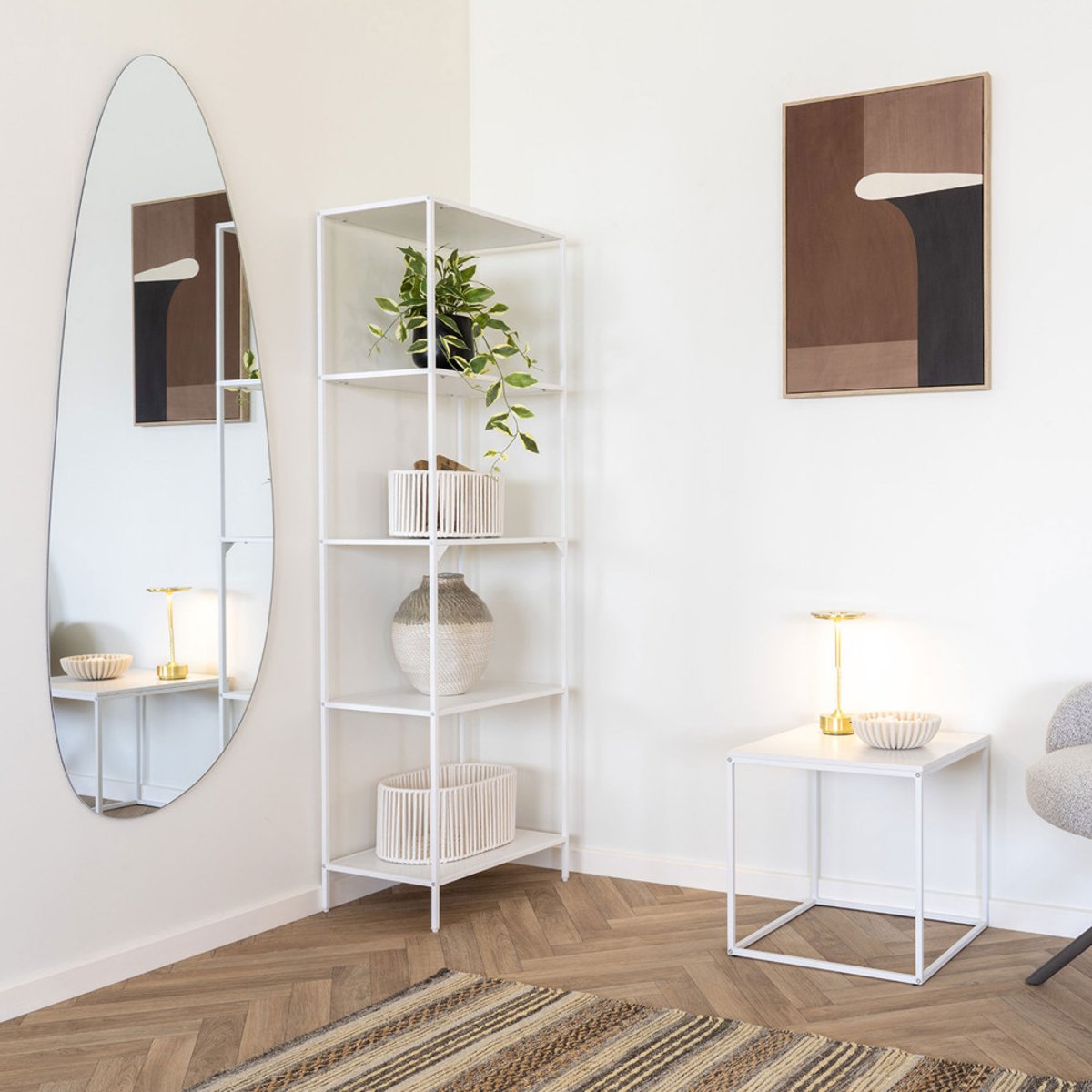 Miroir organique 57x160cm- PAGANI transparent, HOUSE NORDIC