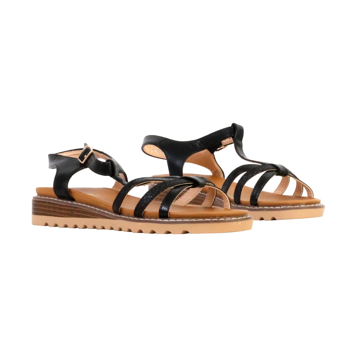 Sandales à Bride noir, ENZA NUCCI