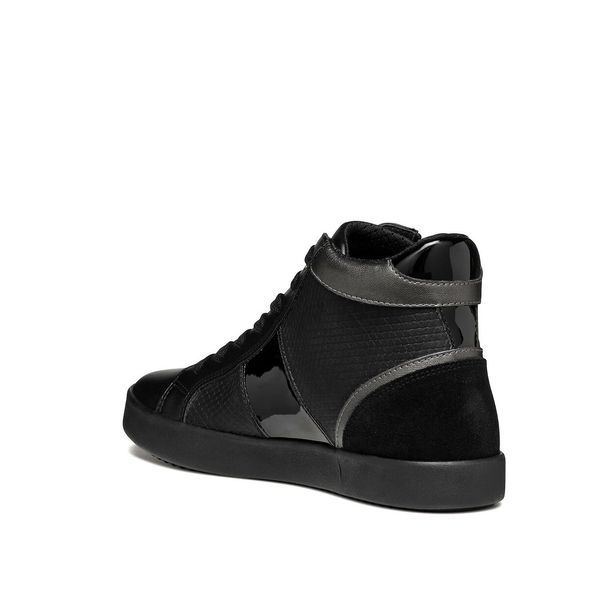 Baskets montantes respirantes Blomiee noir, GEOX
