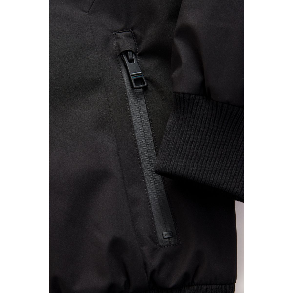 Blouson aviateur habillé noir noir, NEXT