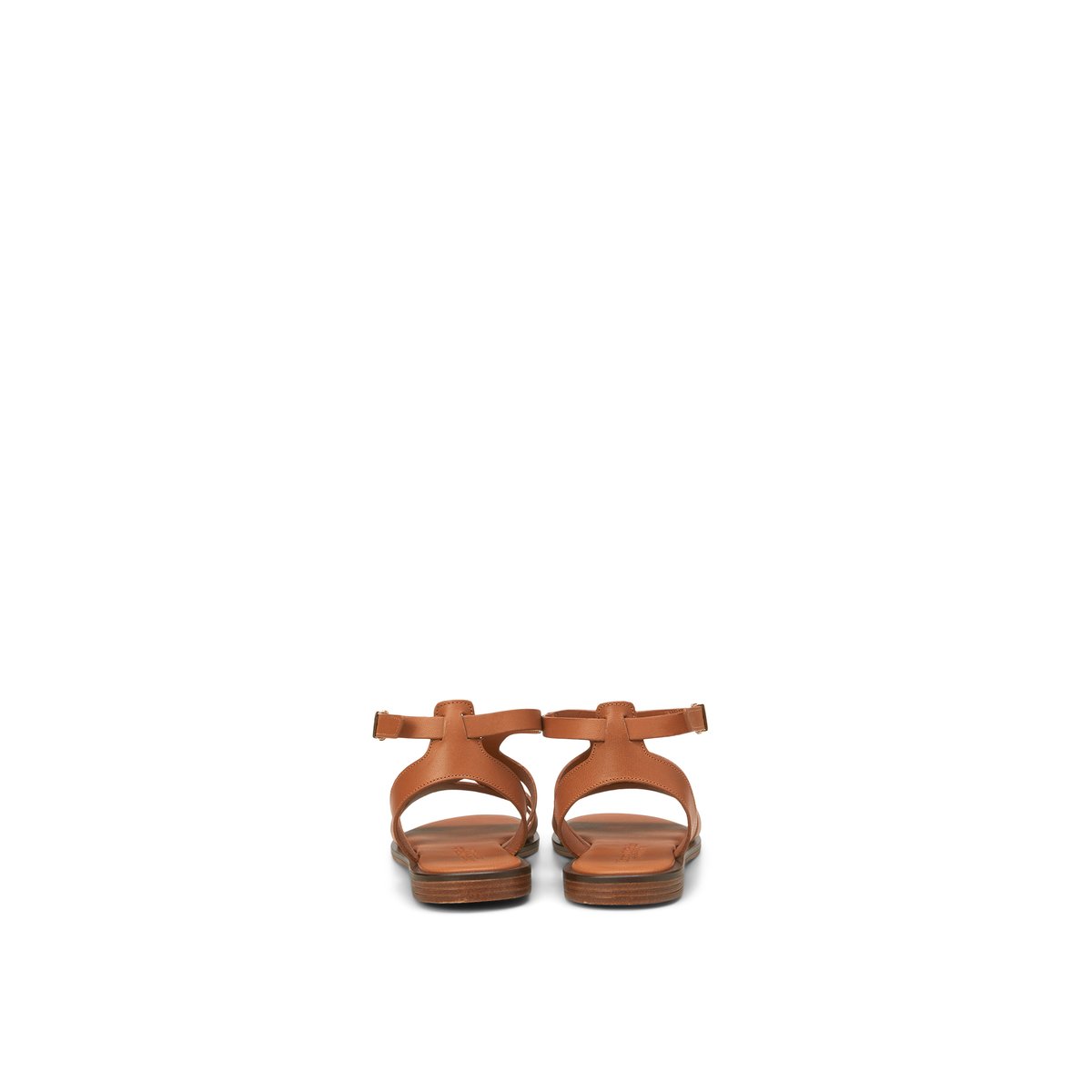 Sandale romaine en cuir de vache noble braun, MARC O'POLO