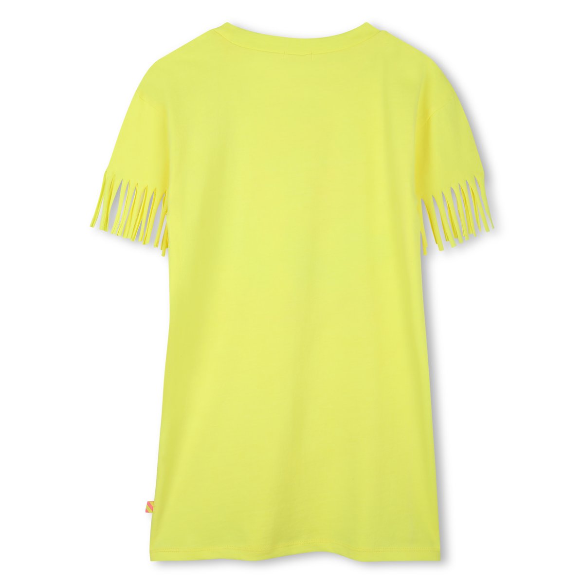 Robe droite avec franges citrus, BILLIEBLUSH