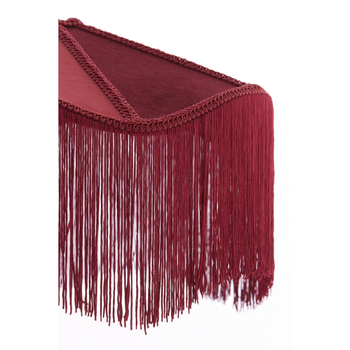 Lampe Suspendue Métal TIFFANY bordeaux, LIGHT & LIVING