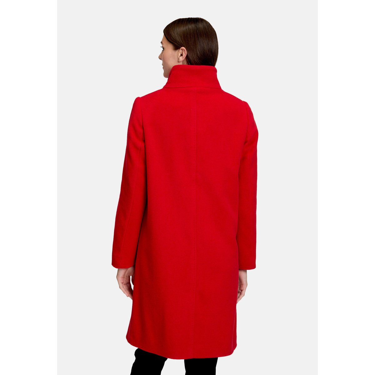 Manteau en laine à col salsa, BETTY BARCLAY