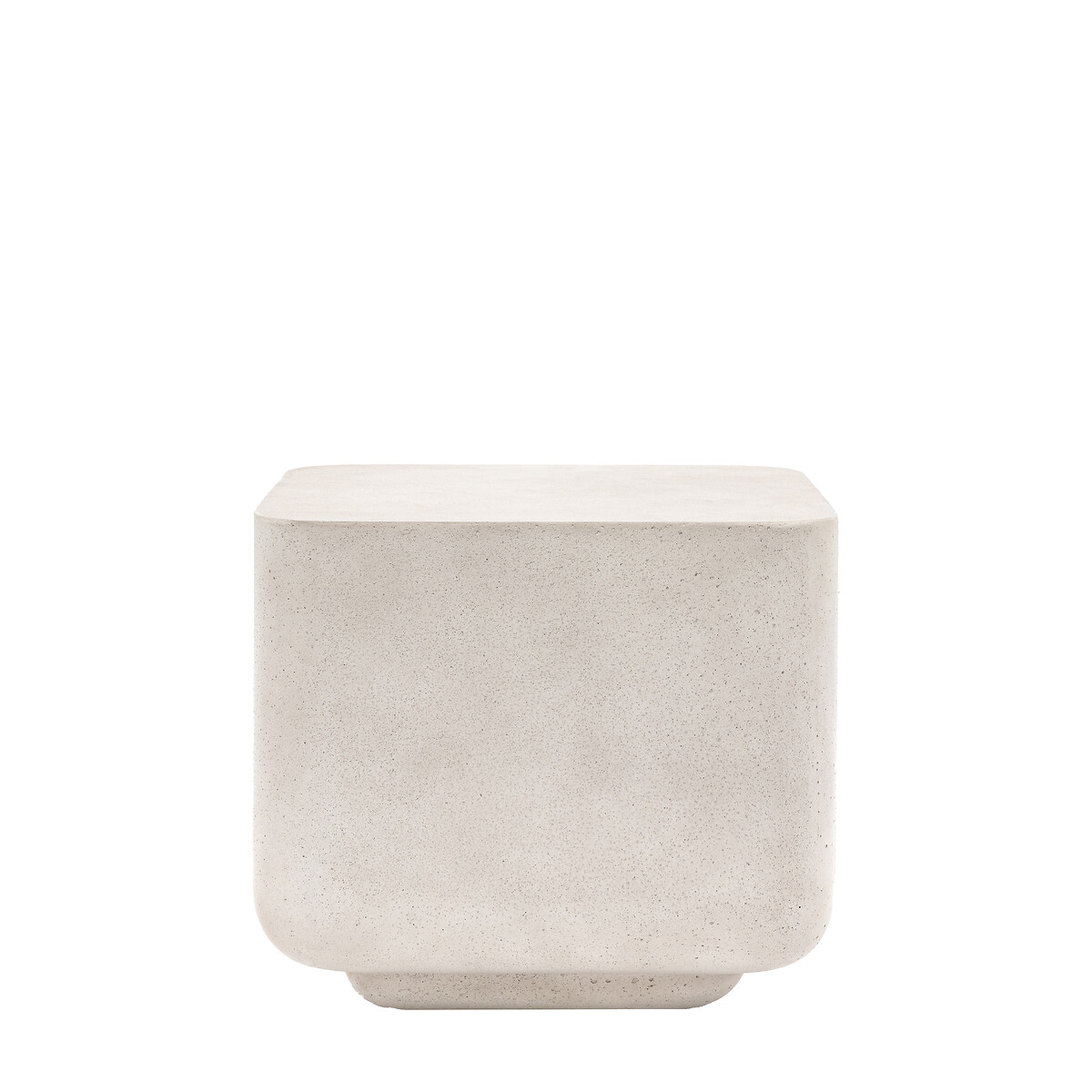 Roswell Square Concrete Side Table grey, ÉDITÉ