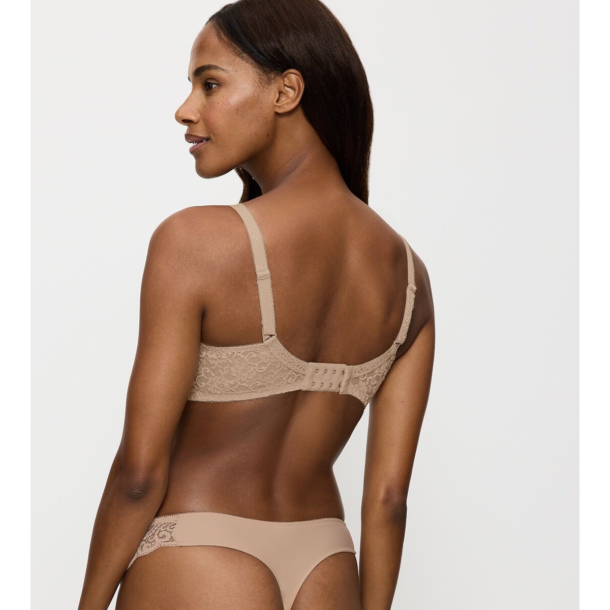Reggiseno minimizer senza ferretti Amourette beige, TRIUMPH