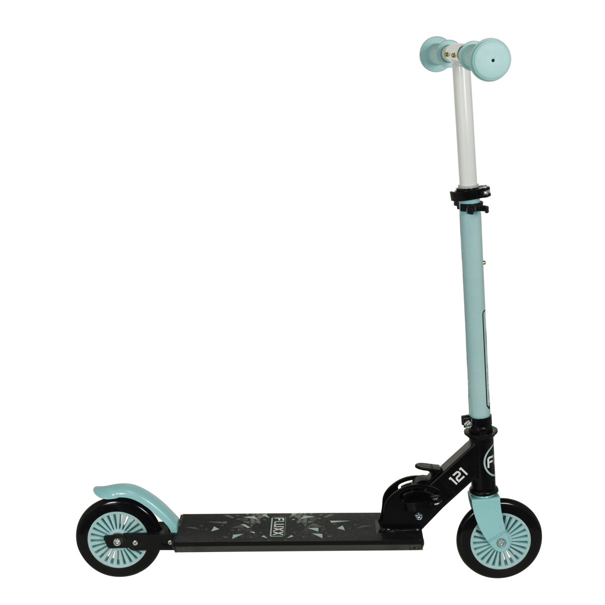 Trottinette 2 roues FLEXXY 121 mm pour les enfants dès 4 ans - Fluxx vert menthe, GLOBBER