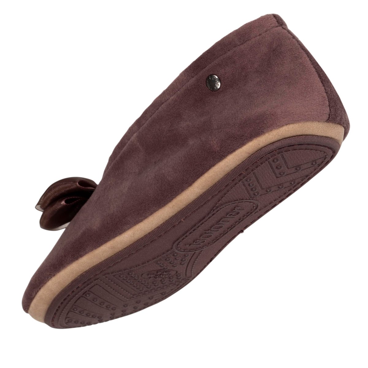 Chaussons Ballerines brun, ISOTONER