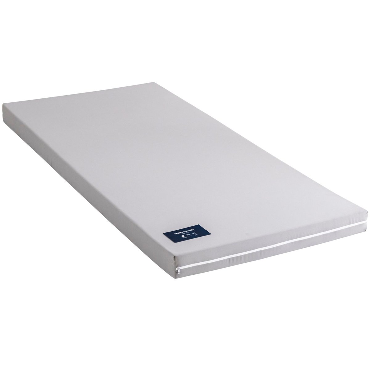 Matelas d'appoint enfant mousse Légèreté 2.0 blanc, TERRE DE NUIT