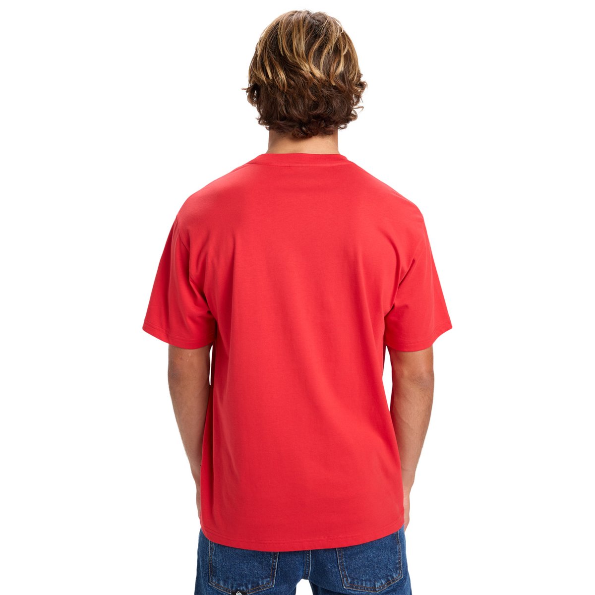 T-shirt à manches courtes PTO FARE WELL rouge salsa, QUIKSILVER