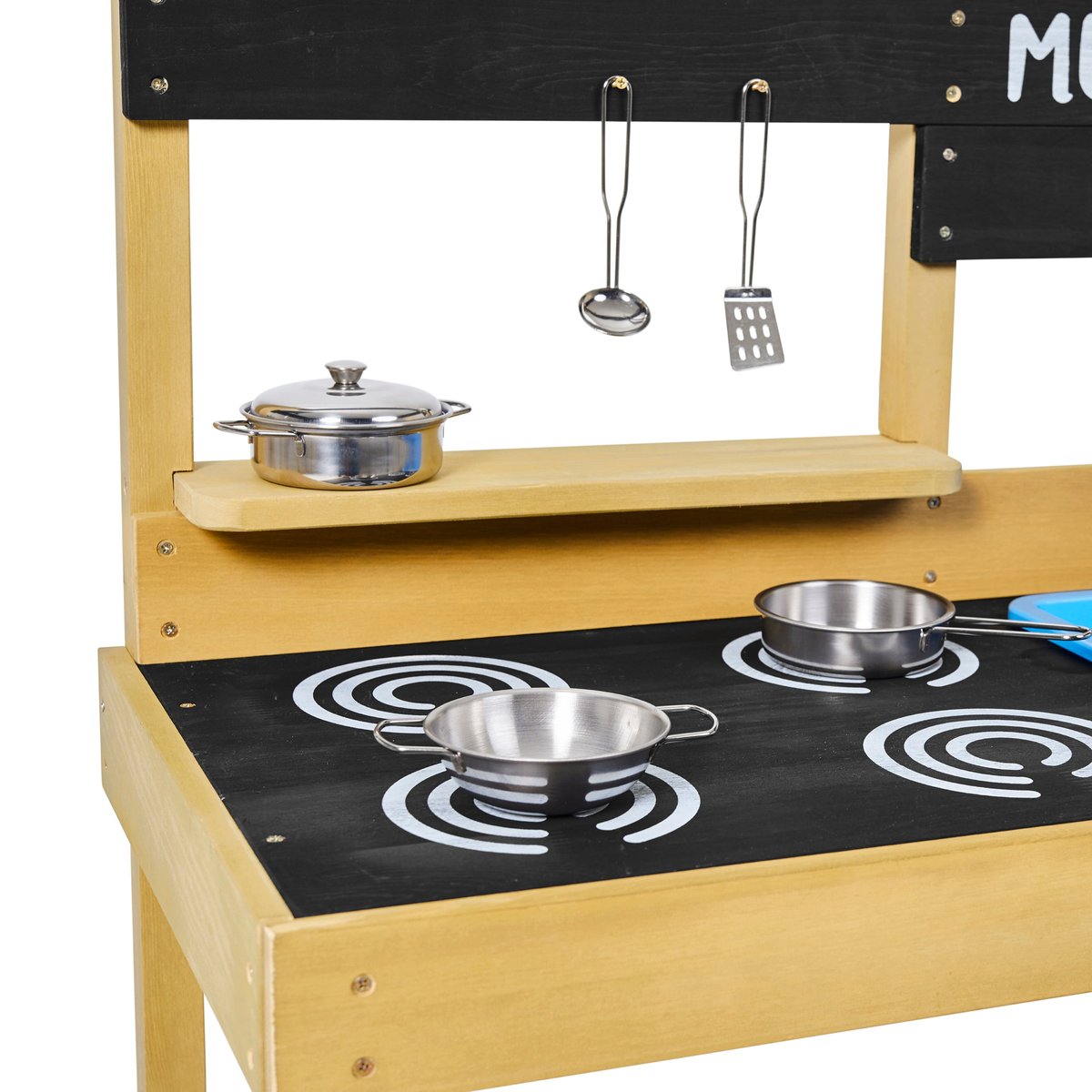 Cuisine d'extérieur pour enfant marron - bleu - noir, TP TOYS