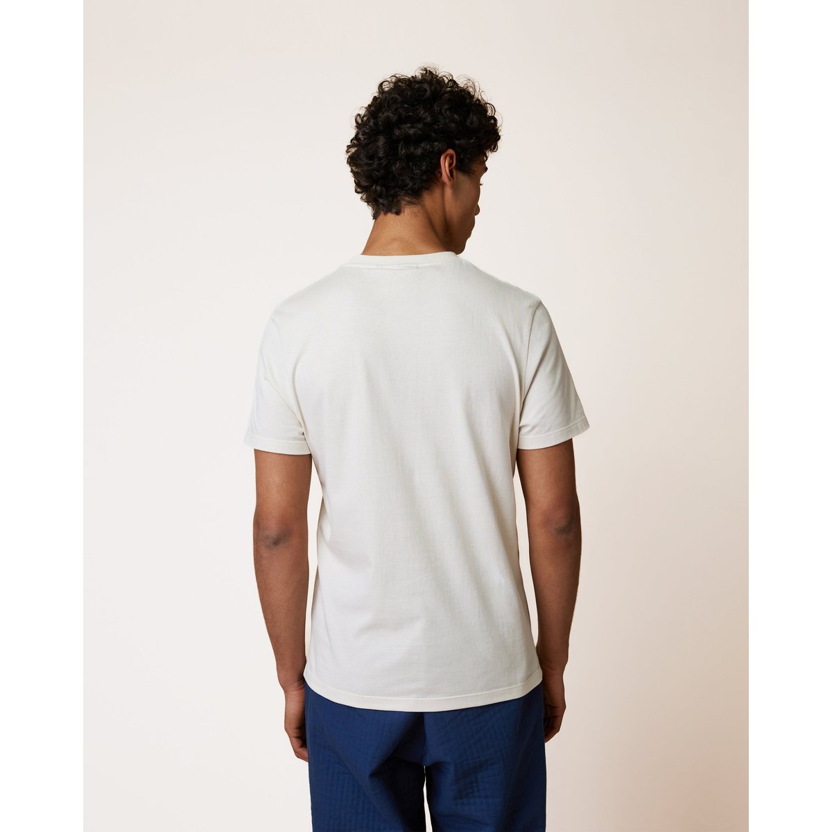 T-shirt en maille écru, FAGUO