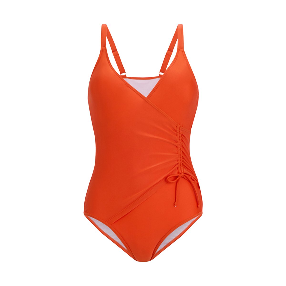 Maillot de bain 1 pièce motif/style uni BAYLENNE orange, REGATTA