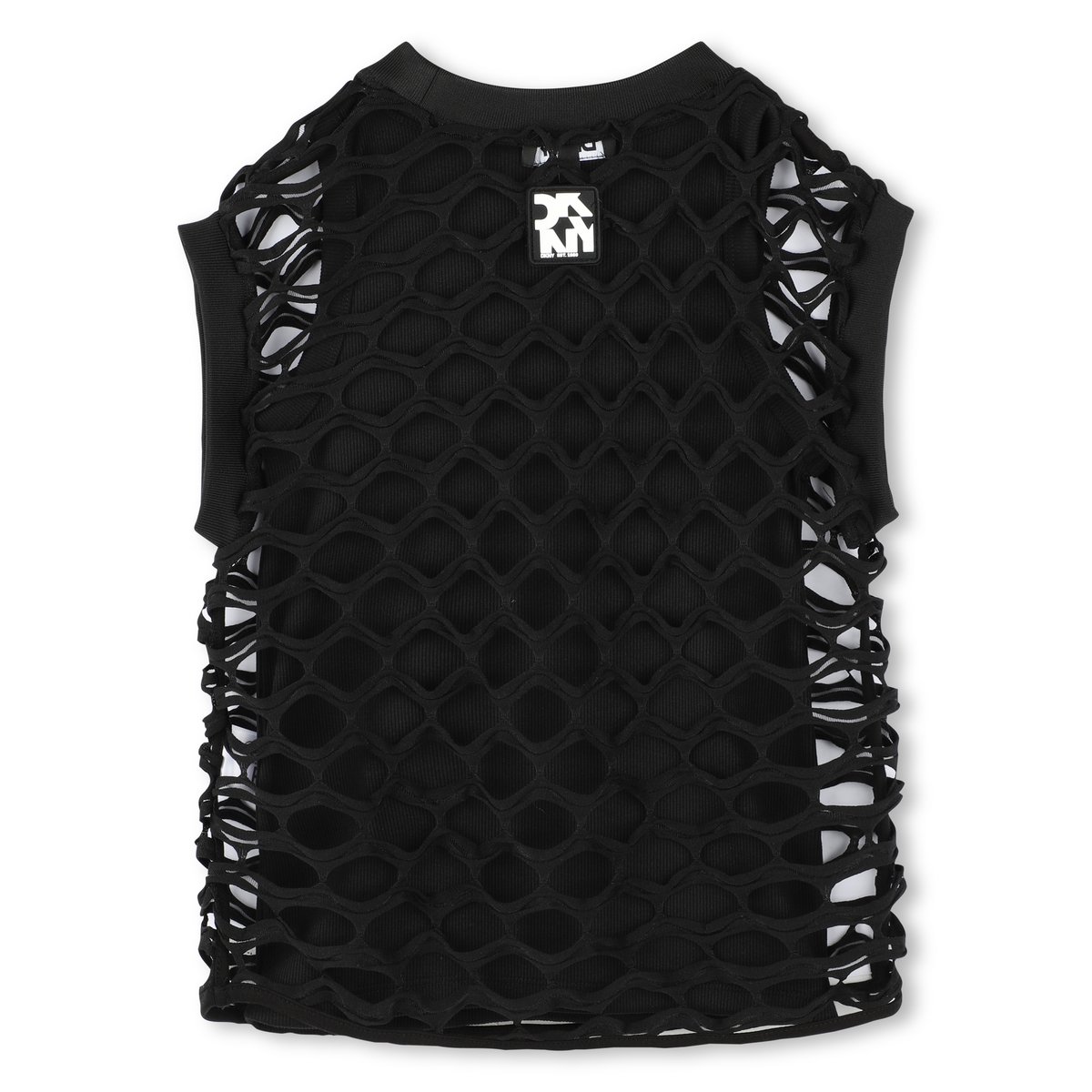 T-shirt bicolore 2 in 1 black, DKNY