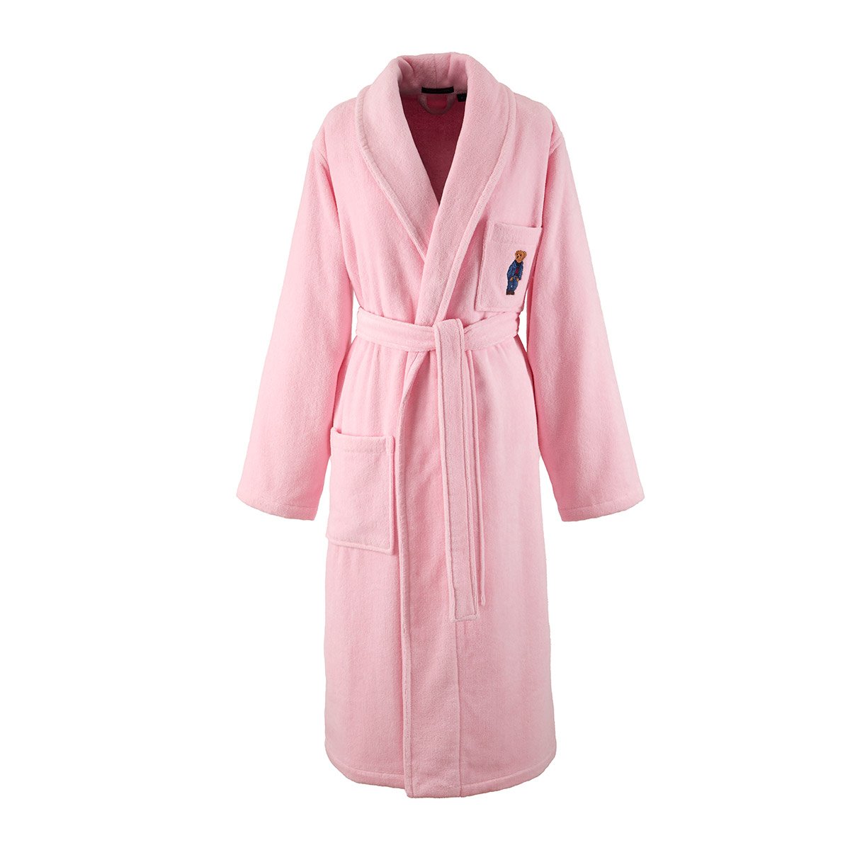 Peignoir de bain en velours, DENIM BEAR carmel pink, RALPH LAUREN HOME