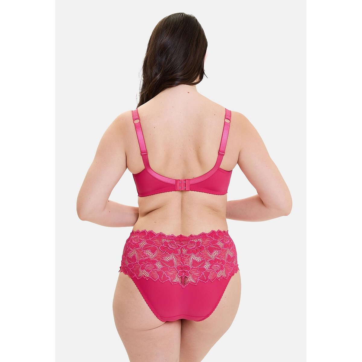 Culotte dentelle Arum rose fluo, SANS COMPLEXE