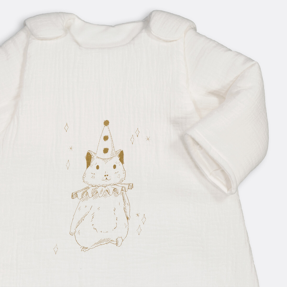 Gigoteuse hiver gaze de coton, Maelo ecru, LA REDOUTE INTERIEURS