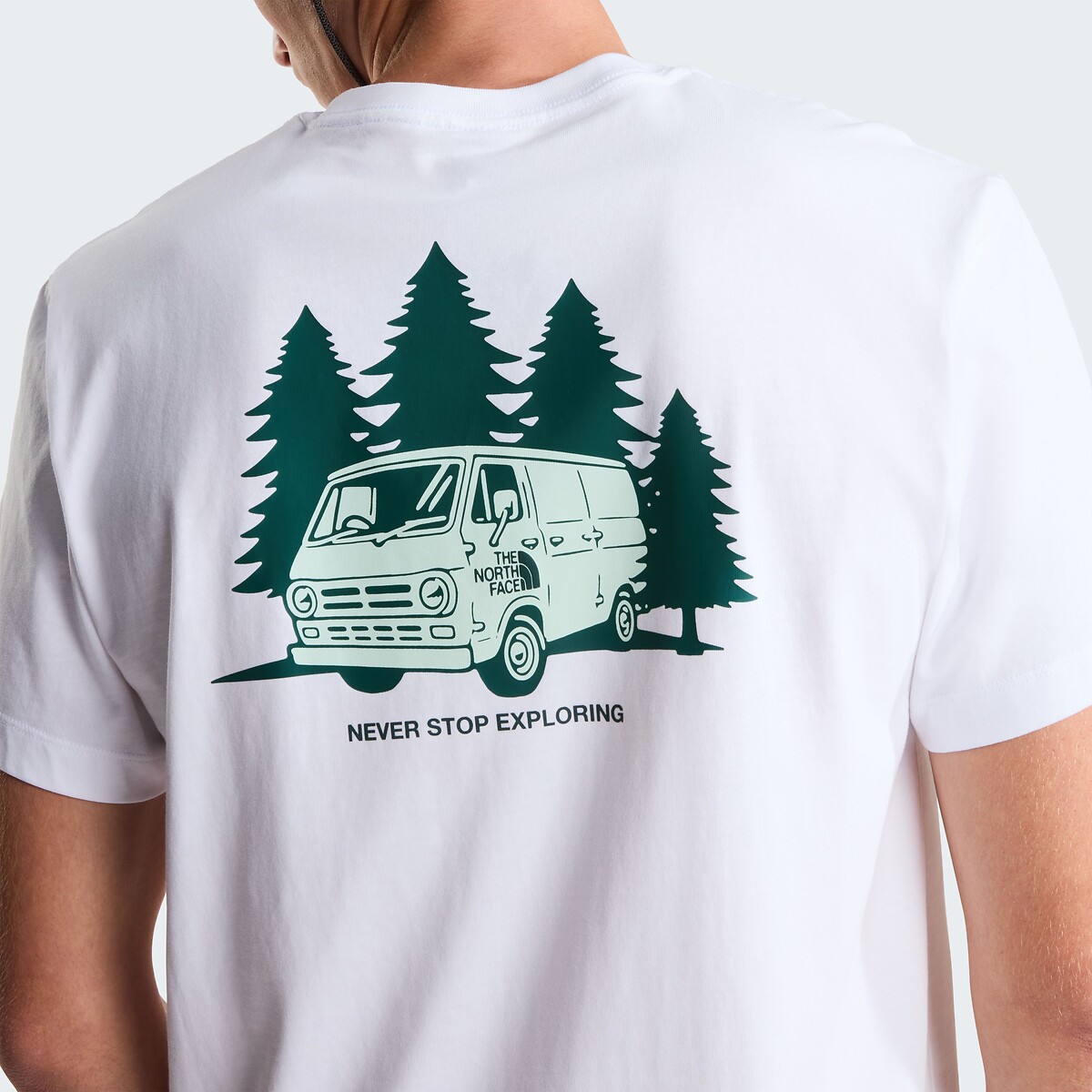 T-shirt a maniche corte, Graphic Tee bianco, THE NORTH FACE