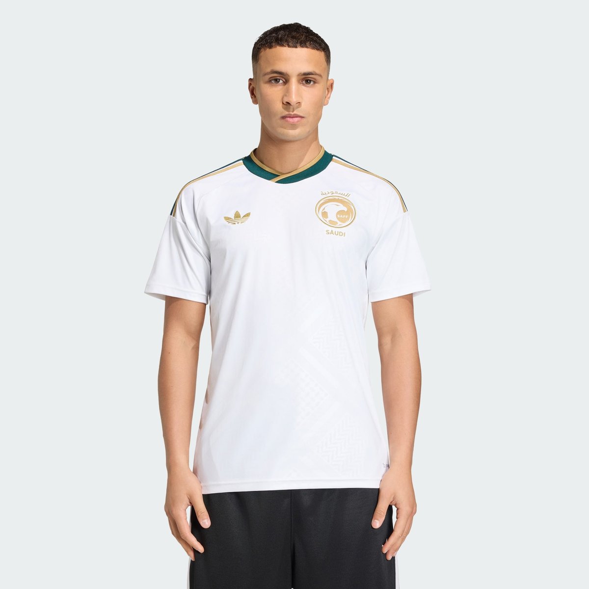 Maillot Extérieur Arabie Saoudite 26 Maillot Extérieur Arabie Saoudite 26 white / khaki / aurora ivy, adidas Performance