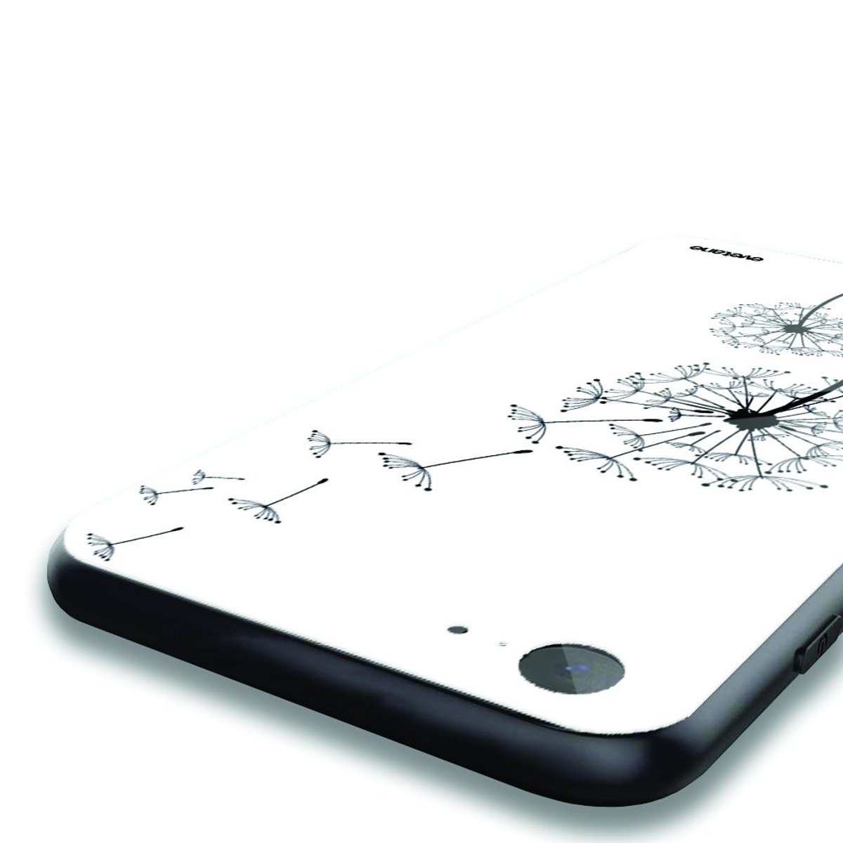 Coque en verre trempé iPhone 6/6S pissenlit, EVETANE